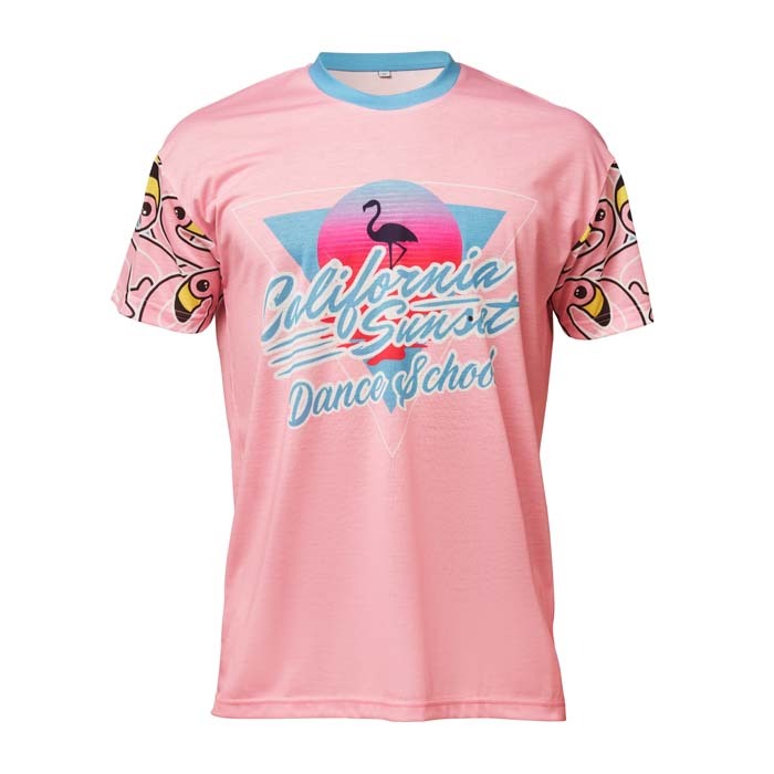 Sublimated Cotton feel polyester Tshirt 145g