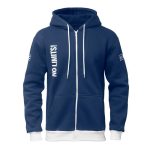Zipped hoodie 320g Polycotton