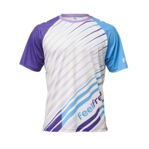 Raglan, mesh O-Neck 135g