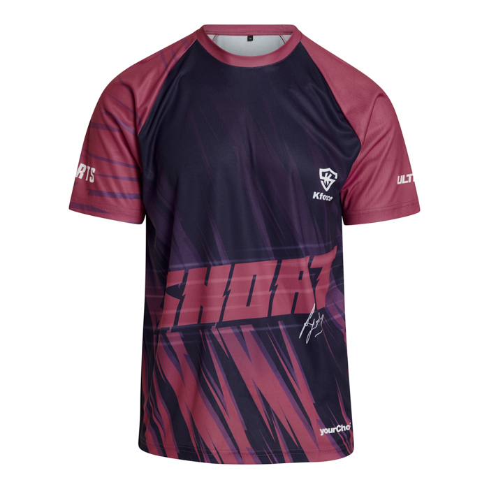 Raglan, interlock polyester O-Neck 130g