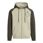 Zipped Raglan hoodie 320g Polycotton (40+ colours)