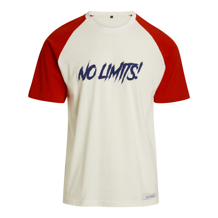 Customised cotton Raglan Tshirt 155g