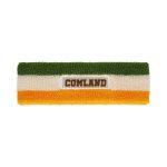 Multicolour polyester moisture-wicking sweat headband