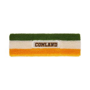 Multicolour polyester moisture-wicking sweat headband