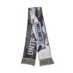 Double layer acrylic jacquard scarf with in your multicolour custom design.