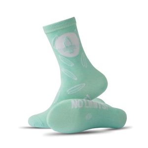 Your design bamboo jacquard crew socks.