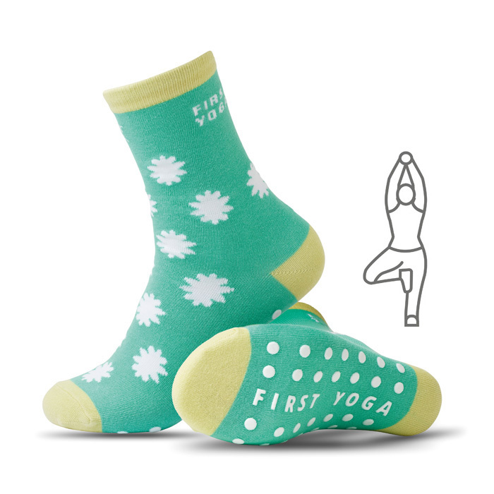 Your design cotton non-slip Jacquard crew socks