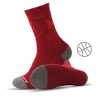 Your design knitted basketball socks with 360° arch support.