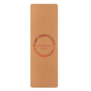 100% Cork & Rubber yoga mat