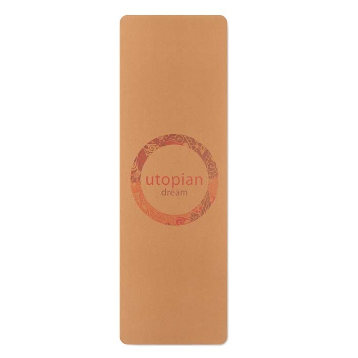 100% Cork & Rubber yoga mat
