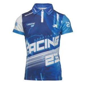 Sublimated stretch fit polo 180g