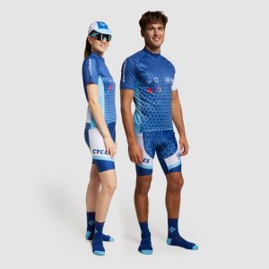 Sublimated cycling jersey