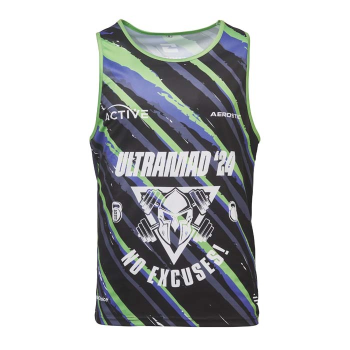 Mesh polyester tank top 145g