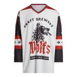 Ice hockey jersey with V-neck 220gsm