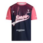 Rugby jersey with O-neck 260gsm