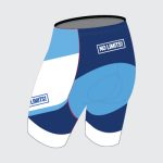 Sublimated cycling shorts