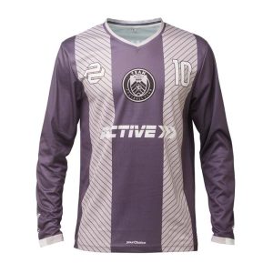 V-Neck long sleeve jersey